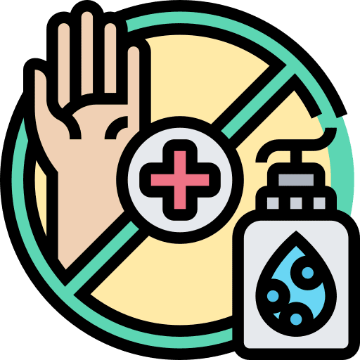 Hand sanitizer bottle alcohol gel hand sanitizer icon