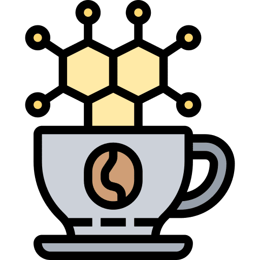 Caffeine food and restaurant mug beverage icon
