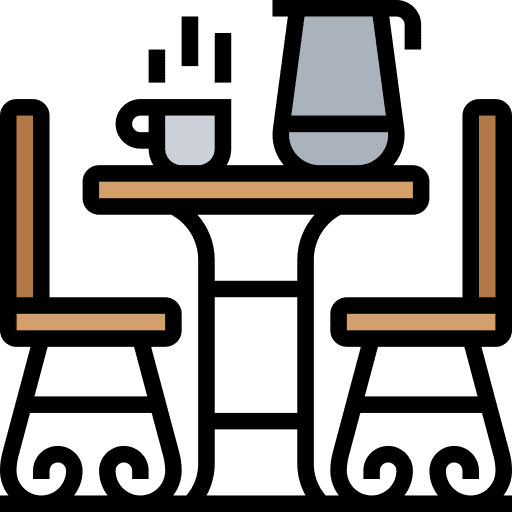 Coffee table chairs coffee shop coffee table icon Coffee table chairs coffee shop coffee table icon