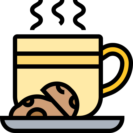 Espresso hot coffee food and restaurant hot drink icon
