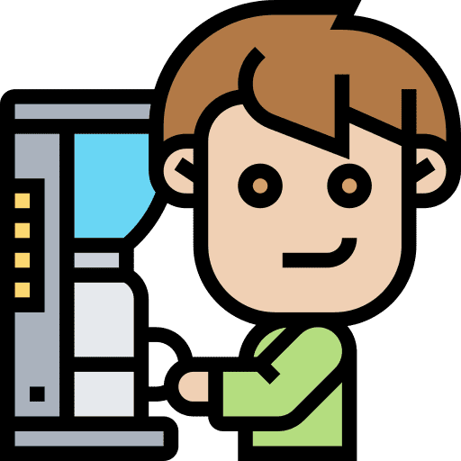 Barista stand avatar barista icon Barista stand avatar barista icon