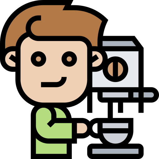 Coffee maker professions and jobs barista coffee maker icon Coffee maker professions and jobs barista coffee maker icon