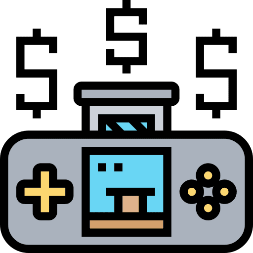 Game console game console entertainment portable icon