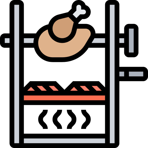 Grill food and restaurant outdoor camping icon Grill food and restaurant outdoor camping icon