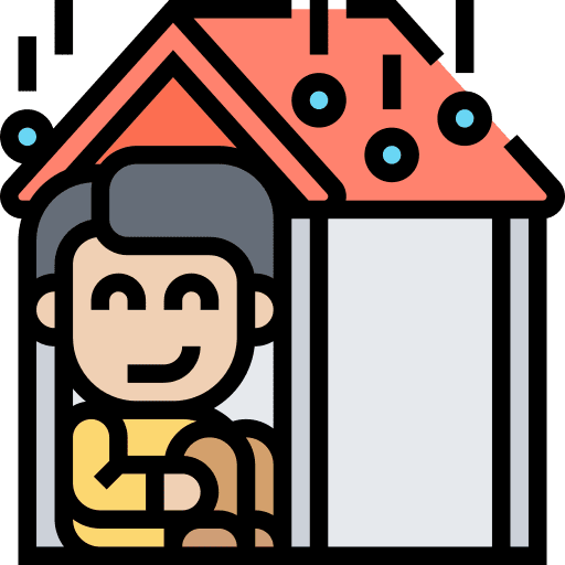 Tent shelter night tent icon