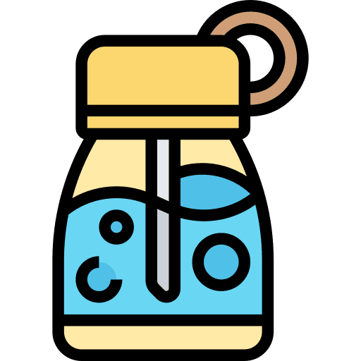 Water refreshment water food and restaurant icon