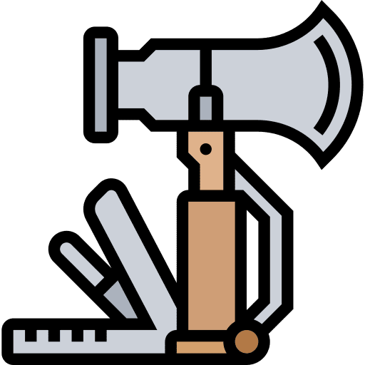 Axe weapon wood cutting chopping icon Axe weapon wood cutting chopping icon