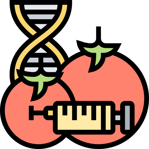 Genetic modification gmo science laboratory icon Genetic modification gmo science laboratory icon