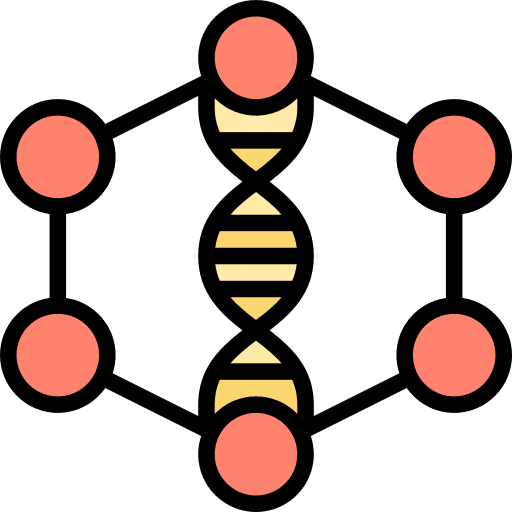 System breath science dna icon System breath science dna icon