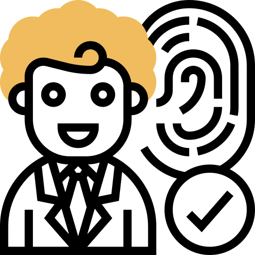 Fingerprint people identity check icon Fingerprint people identity check icon