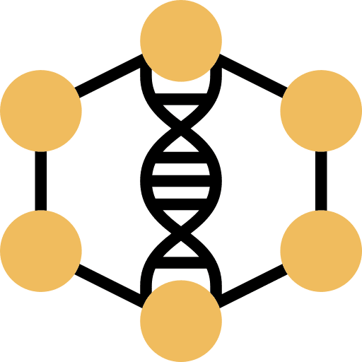 System science genetics system icon System science genetics system icon