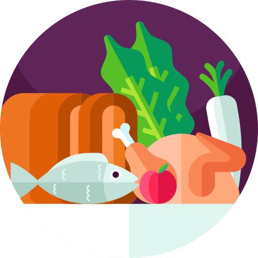 Food ingredients food bread icon