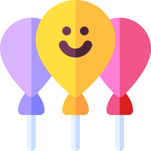 Balloons smile happy smileys icon Balloons smile happy smileys icon
