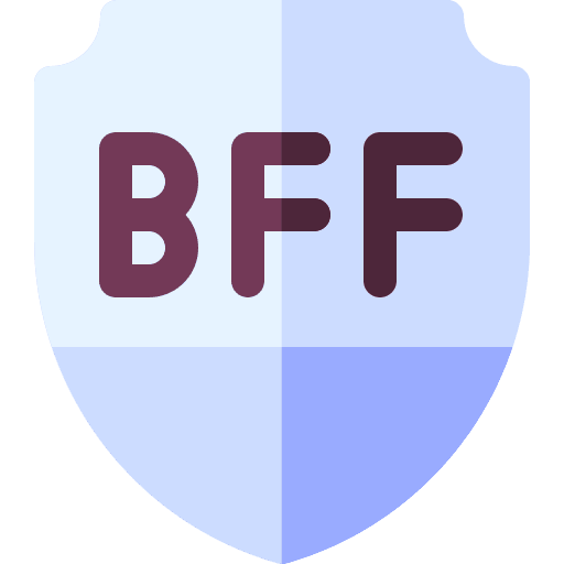 Bff surprise best friends shield icon Bff surprise best friends shield icon