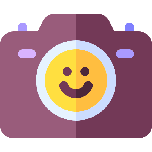 Camera portrait tool frontal icon Camera portrait tool frontal icon