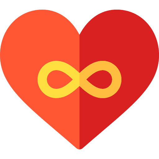 Endless infinity heart endless icon Endless infinity heart endless icon
