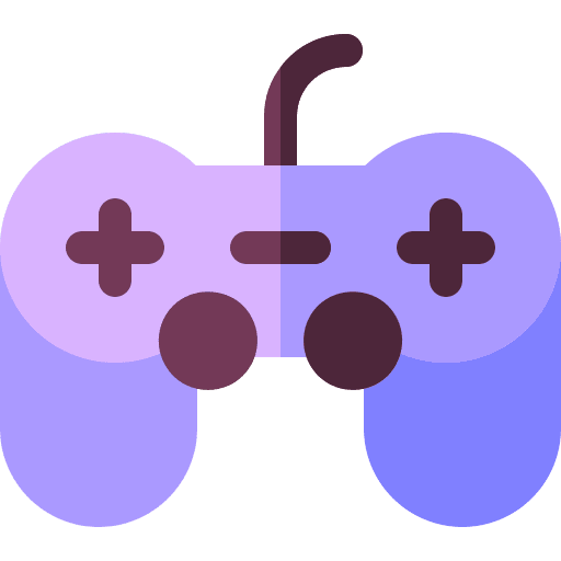 Gamepad technology multimedia games icon Gamepad technology multimedia games icon