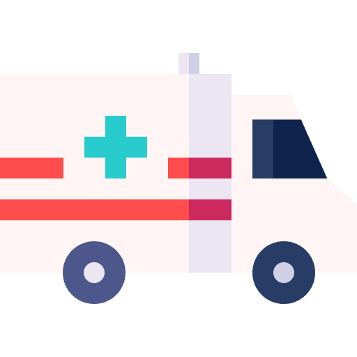 Ambulance ambulance transportation vehicle icon
