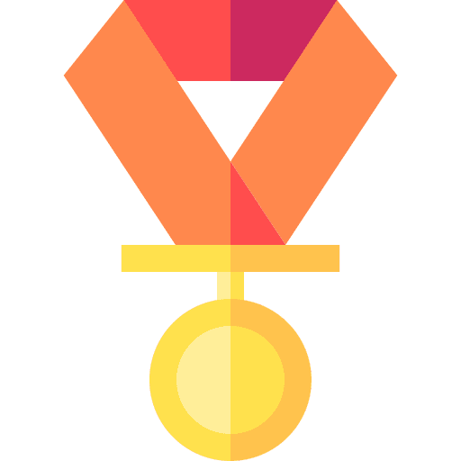 Medal award winner best icon Medal award winner best icon