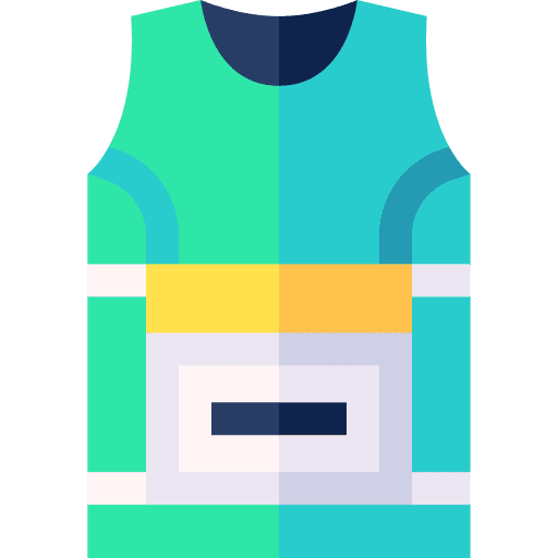 Shirt running sports and competition fashion icon Shirt running sports and competition fashion icon