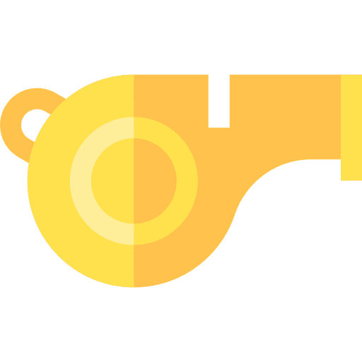 Whistle sports and competition whistle game icon Whistle sports and competition whistle game icon