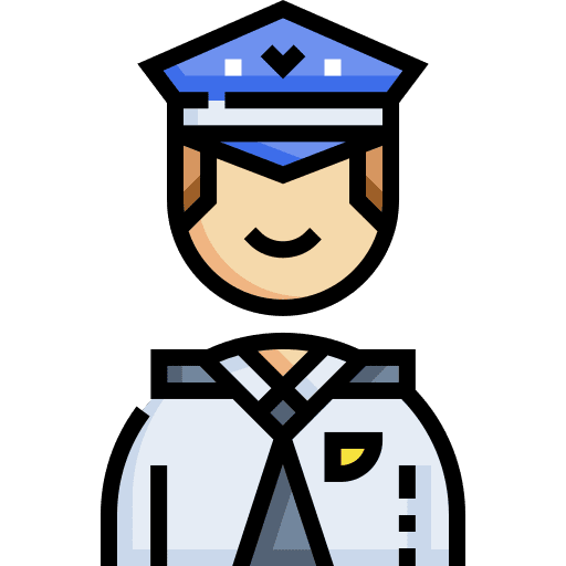 Pilot avatar pilots work icon
