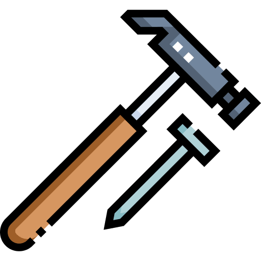 Hammer construction hammer toolkit icon Hammer construction hammer toolkit icon