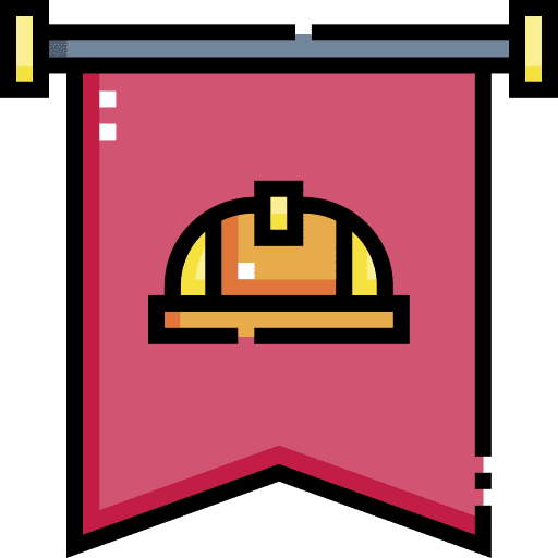 Labour day construction and tools flags flag icon Labour day construction and tools flags flag icon