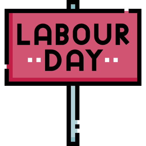 Labour day labor day holidays construction icon Labour day labor day holidays construction icon