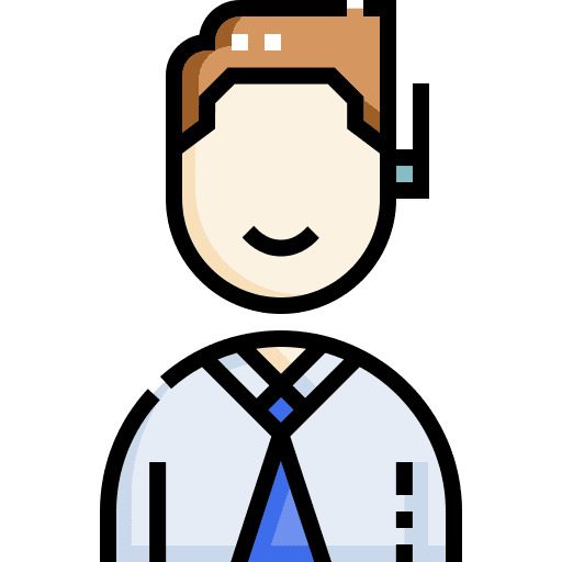 Worker office businessman worker icon Worker office businessman worker icon