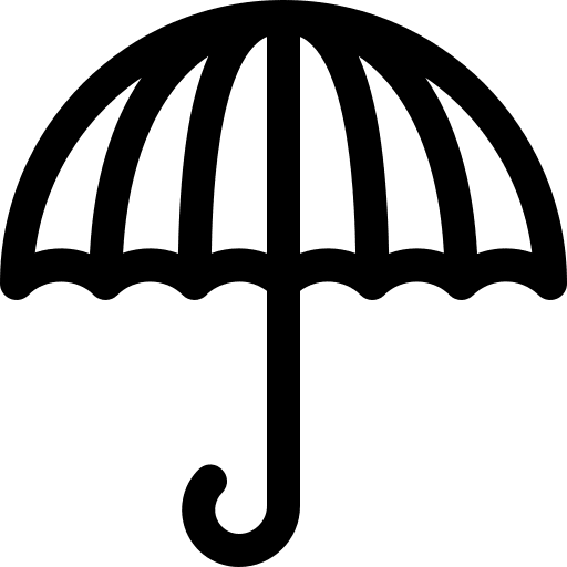 Umbrella rain celebration pride icon