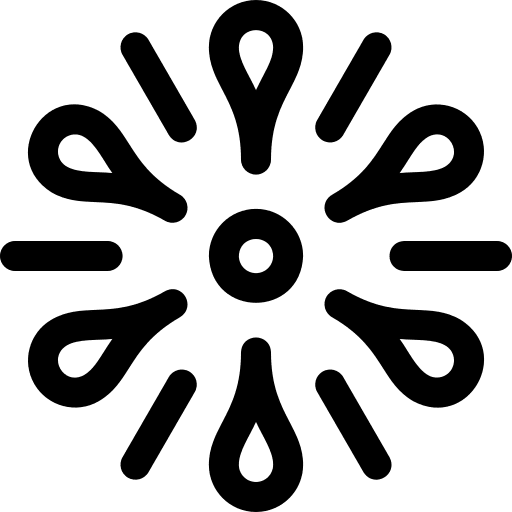 Firework celebration stars fireworks icon