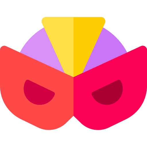 Superhero comic miscellaneous mask icon