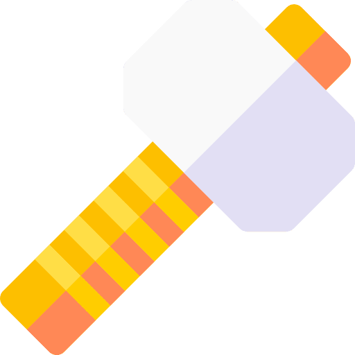 Hammer nordic hammer viking icon