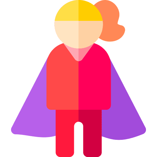 Superheroine cultures user superpower icon