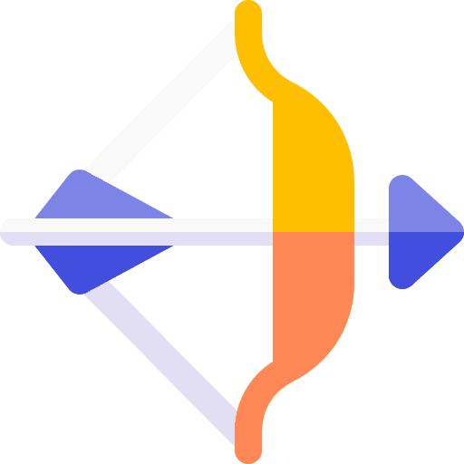 Crossbow hunter miscellaneous superhero icon Crossbow hunter miscellaneous superhero icon