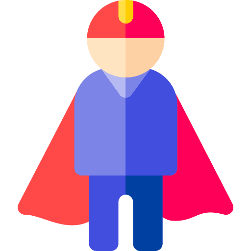 Superhero superhero comic avatar icon Superhero superhero comic avatar icon