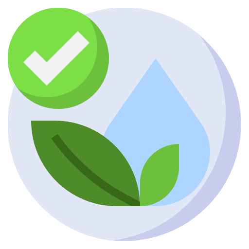 Hypoallergenic alergic checkmark shapes and symbols icon