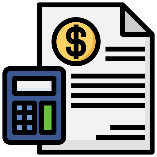 Accounting accounting budget financial icon