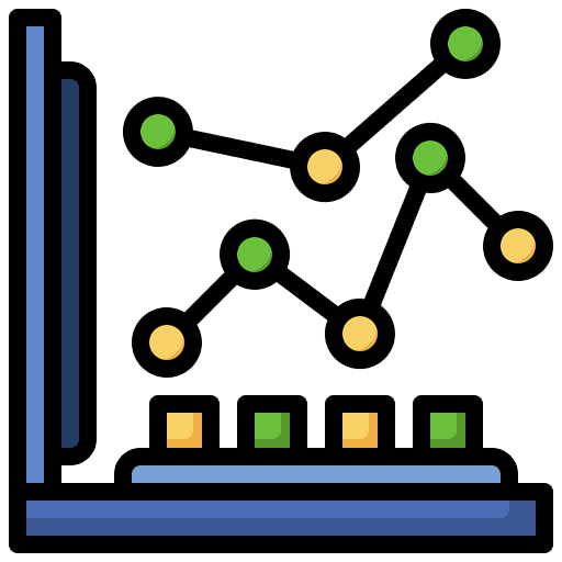 Line graph analysis graphic arrow icon Line graph analysis graphic arrow icon