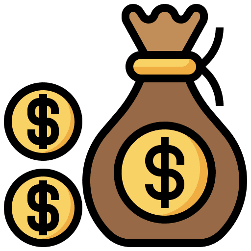 Money bag finance money bag business icon