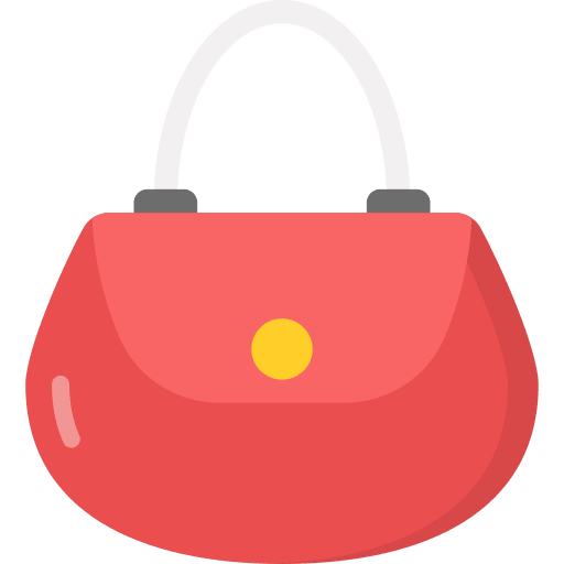 Hand bag leather bag hand bag woman bag icon