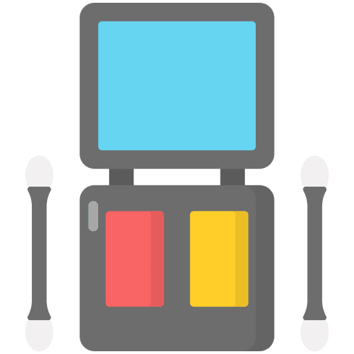 Makeup makeup make up kit brush icon Makeup makeup make up kit brush icon