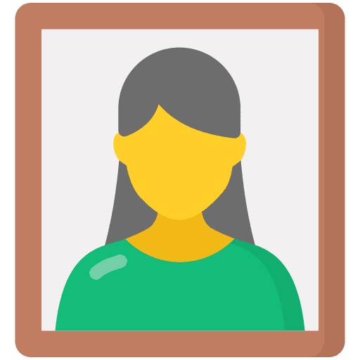 Portrait user miscellaneous blonde icon Portrait user miscellaneous blonde icon