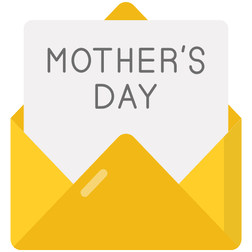 Letter mothers day cultures letter icon Letter mothers day cultures letter icon