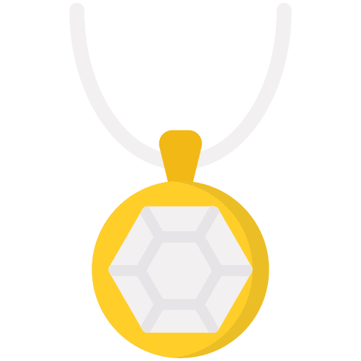 Necklace pendant necklace jewelery icon Necklace pendant necklace jewelery icon