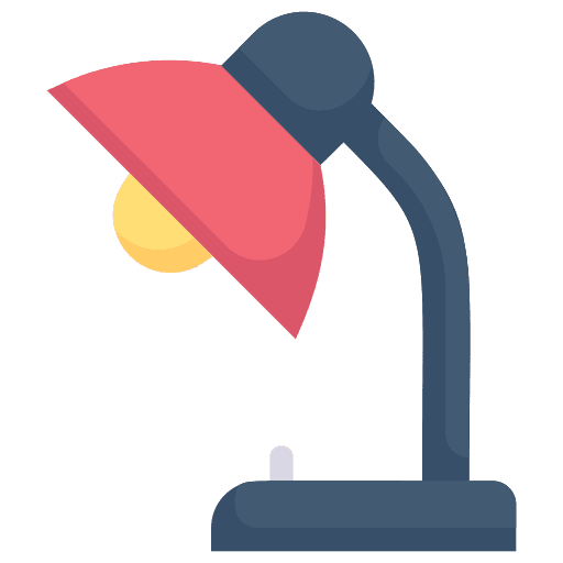 Desk lamp table lamp furniture and household desk lamp icon