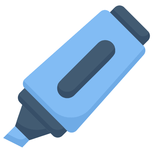 Highlighter highlighter highlight permanent icon