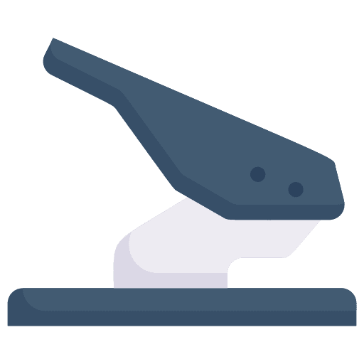 Hole puncher paper punch education paper tool icon Hole puncher paper punch education paper tool icon