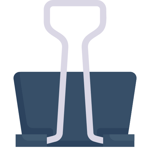 Paperclip paperclip office material binder clip icon Paperclip paperclip office material binder clip icon